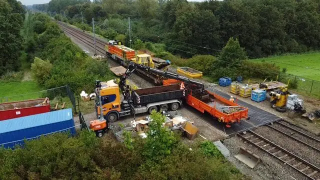 Spoorwerkzaamheden